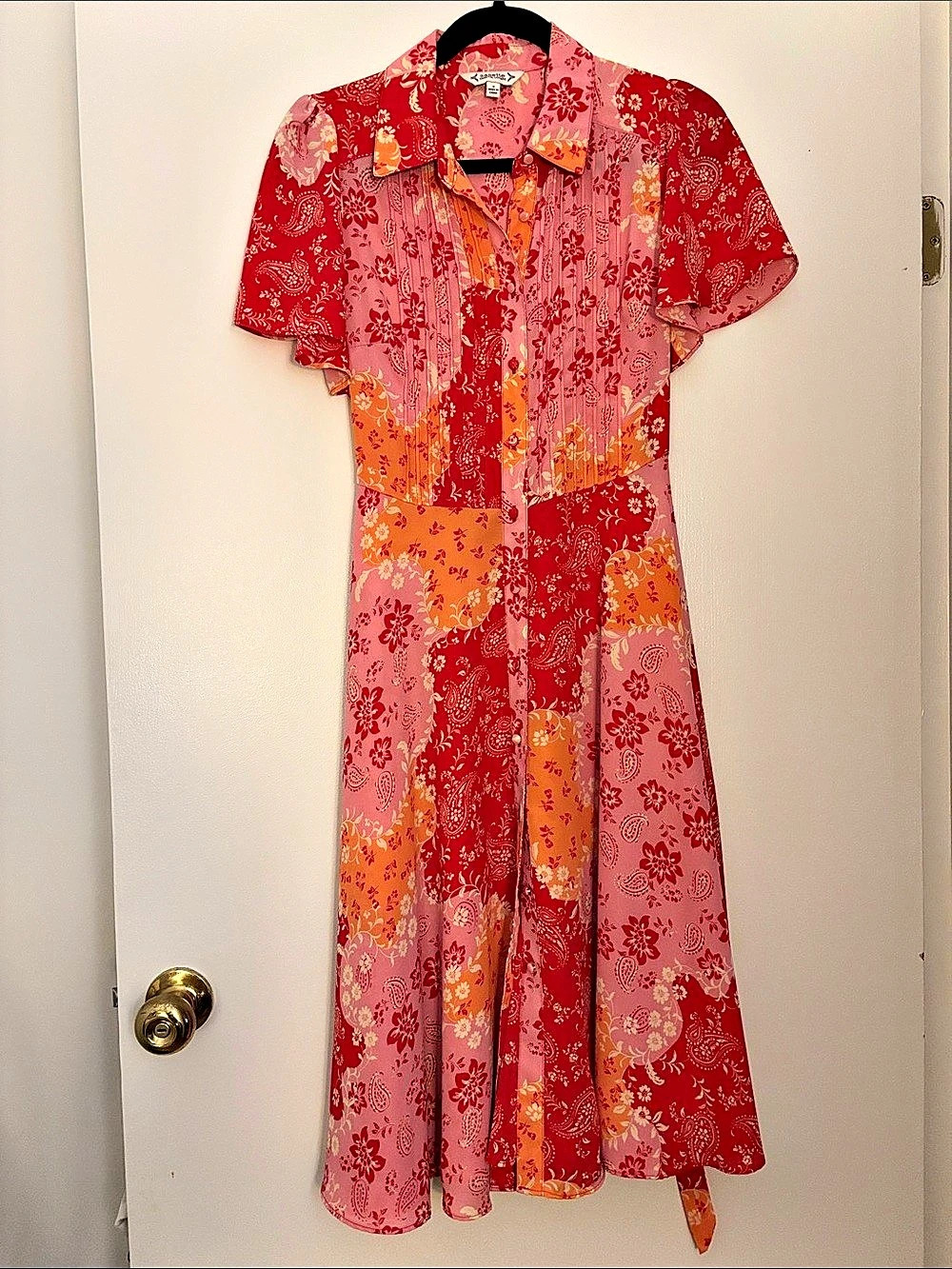 Nanette Lepore Dress Pink & Red Size 2